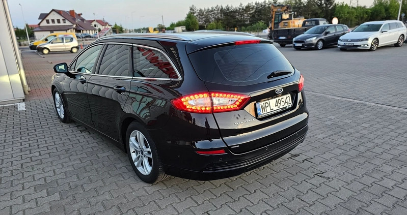 Ford Mondeo cena 48000 przebieg: 208000, rok produkcji 2015 z Płock małe 742